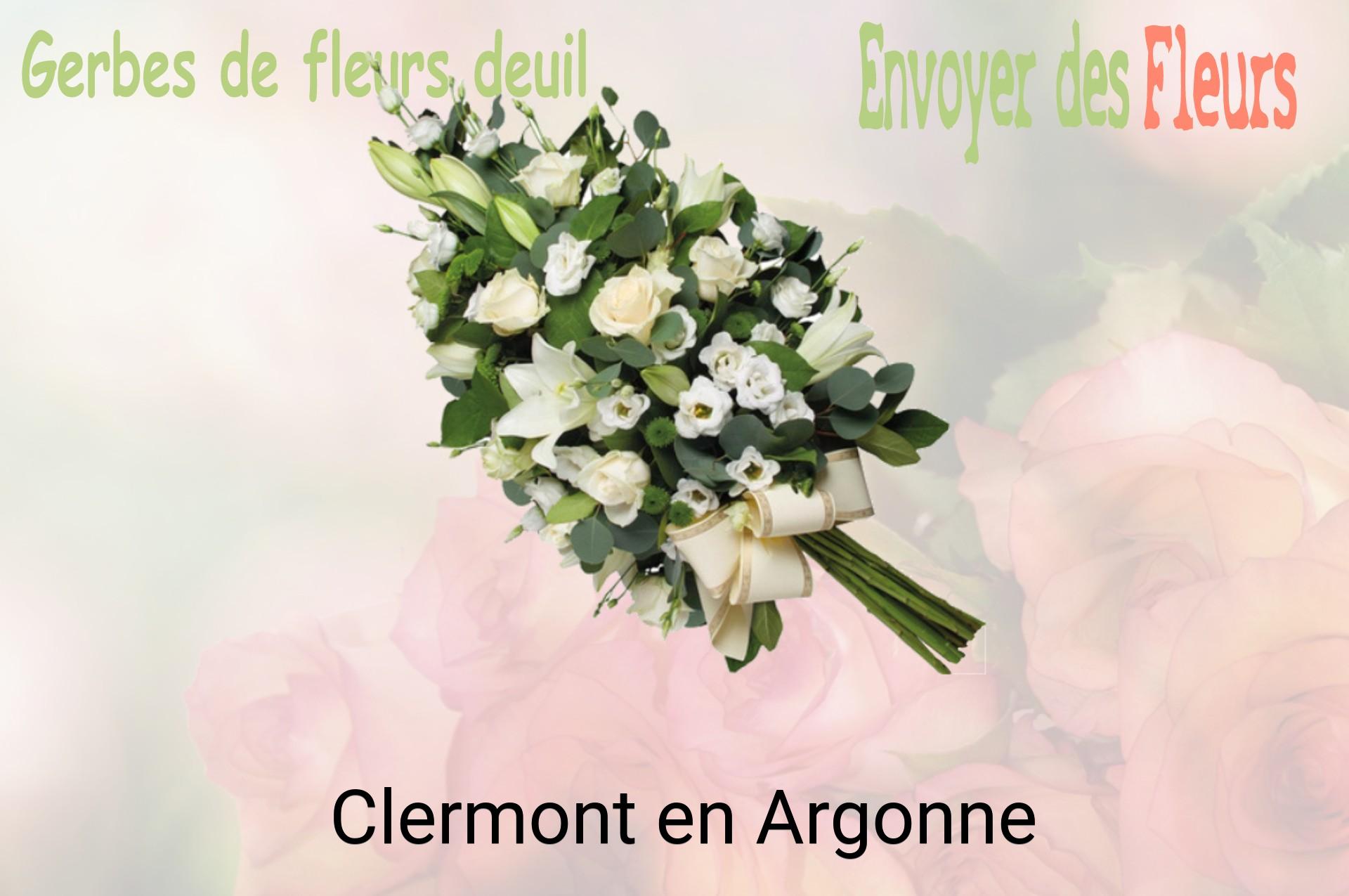 Gerbe de fleurs de deuil livrée à Clermont-en-Argonne